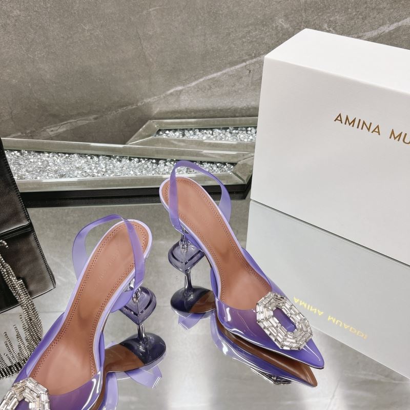 Amina Muaddi Sandals